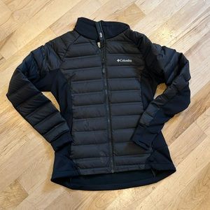 Columbia slim puffer jacket. Lightweight but warm